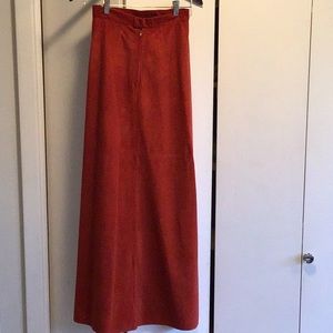1970 vintage maxi skirt * XS/S